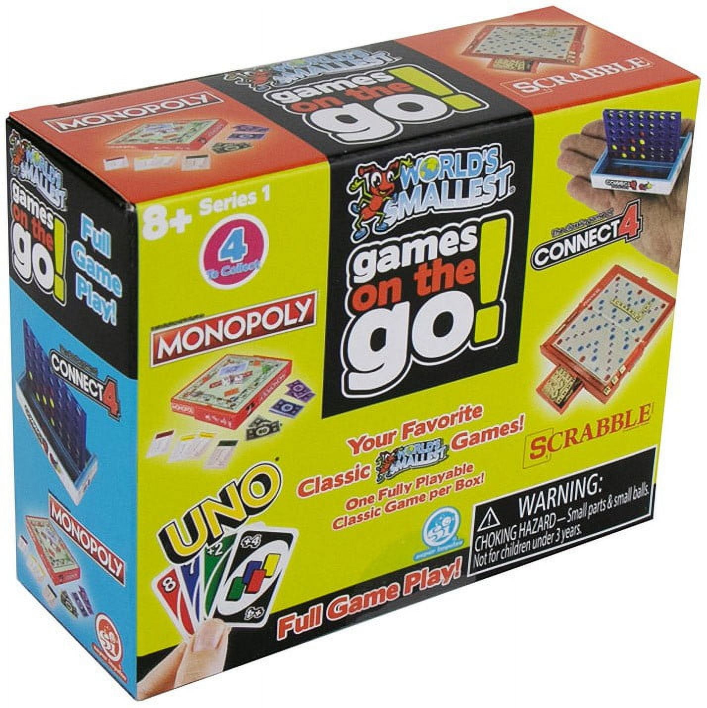 Mini Travel Games in Individual Tin Boxes - Includes 4 Great Mini Games