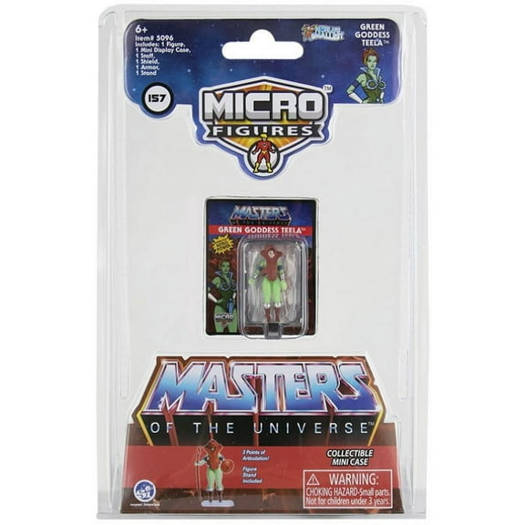 World's Smallest Series 2 Green Goddess Teela Micro Figure