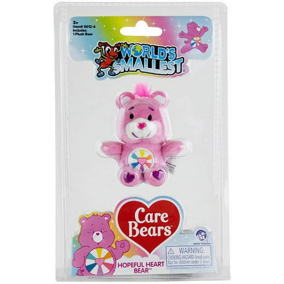 World's Smallest Series 4 Hopeful Heart Bear Plush