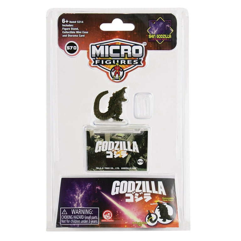 Super Impulse, World's Smallest Micro Figure, Godzilla 1.25