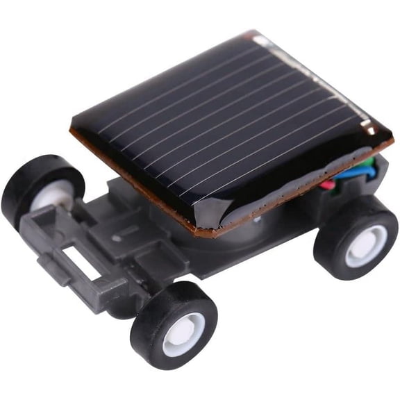 World's Smallest Solar Powered Car - Educational Mini Portable Solar Toy Car Good for Kids Hand and Brain Development, the Relationship Between Parents and Kid For The Portable Solar Car Toy