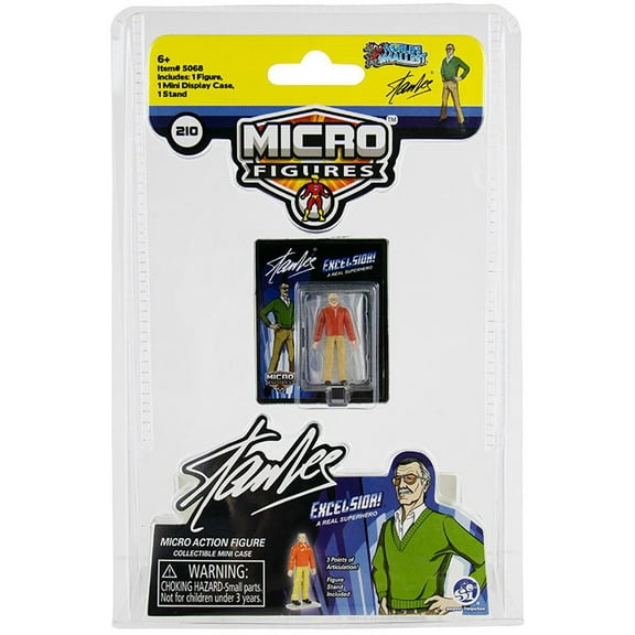 World's Smallest Stan Lee Excelsior! Micro Figure