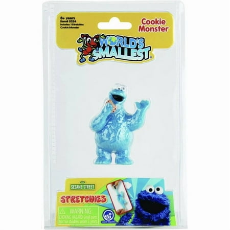 World's Smallest Stretchies Cookie Monster Figure