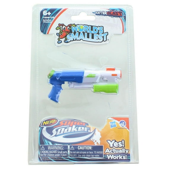 World's Smallest Super Soaker Water Gun | Scatter Blast