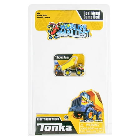 World's Smallest Tonka Dump Truck, Yellow