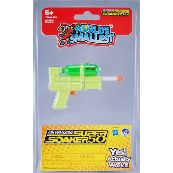 World's Smallest Toys- Super Soaker 50