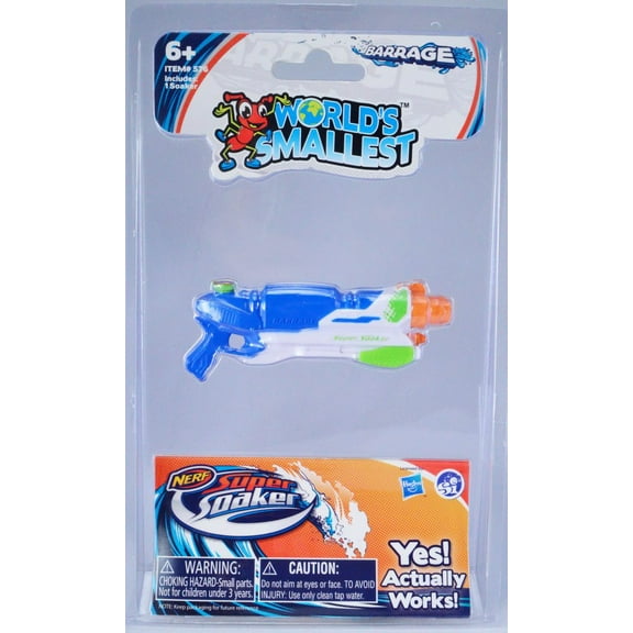 World's Smallest Toys- Super Soaker Barrage