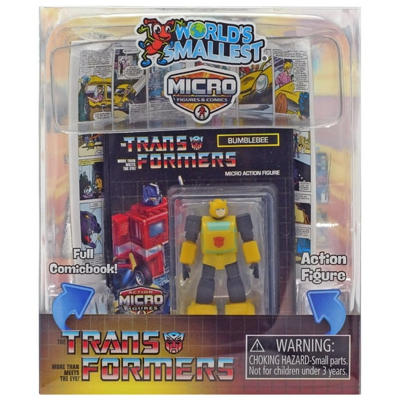World's Smallest Transformers Bumblebee Micro Figure & Comic