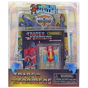 World's Smallest Transformers Starscream Micro Figure & Comic