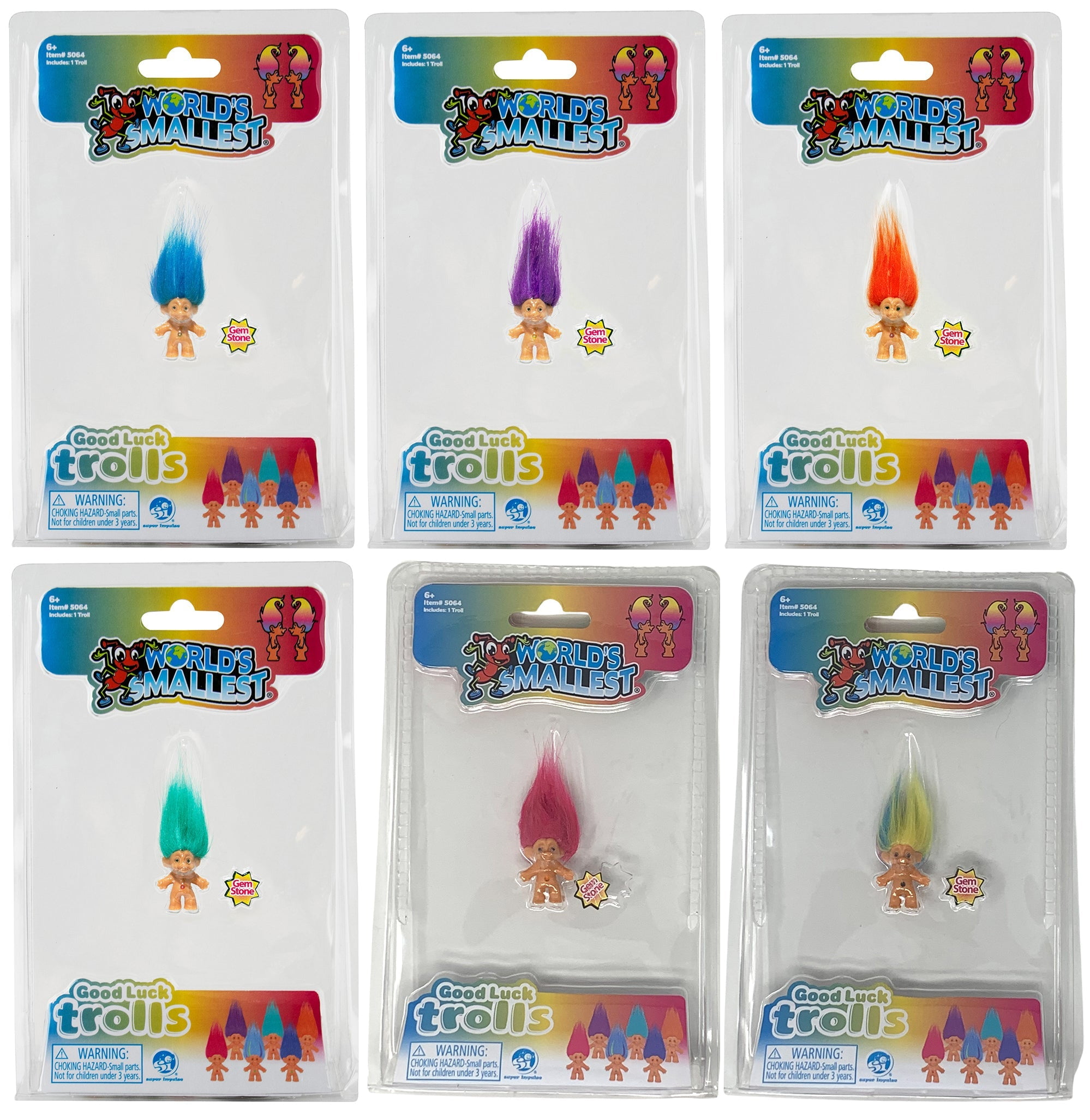 World's Smallest Trolls - (One Random Troll)