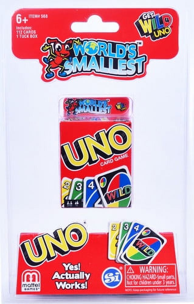 Buy Uno ® Mini Card Game (Pack of 4) at S&S Worldwide