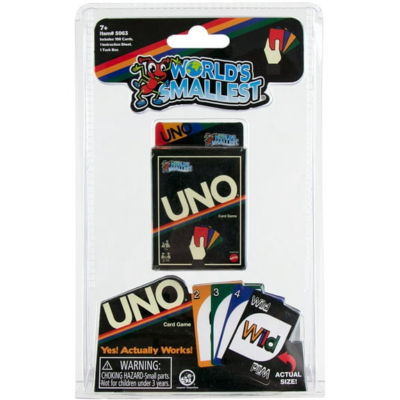 World's Smallest - Uno Retro Card Game