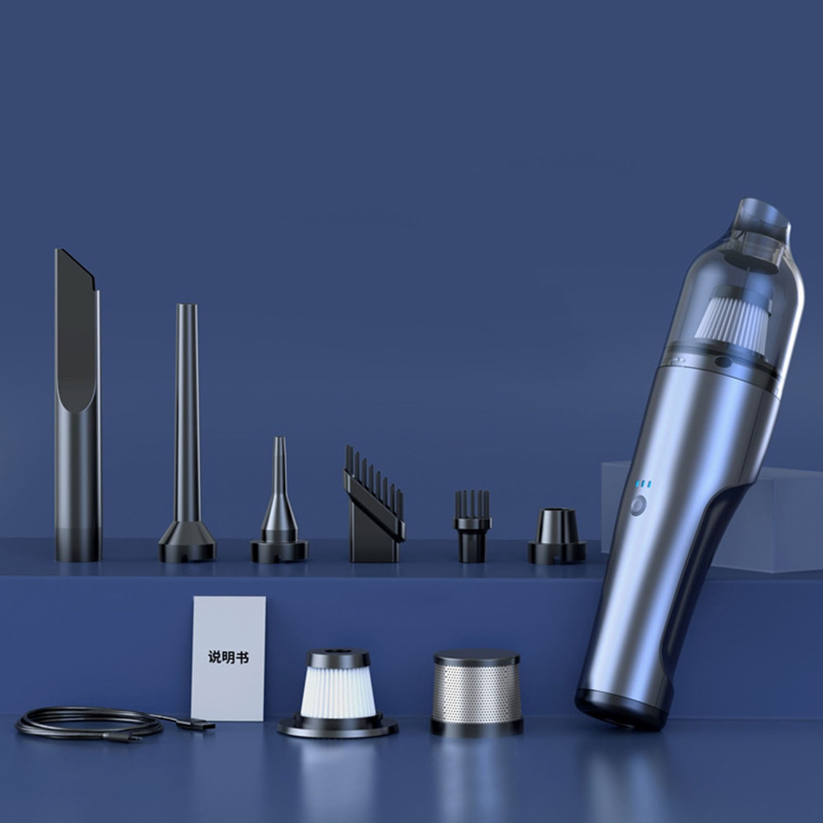 World's Smallest Vacuum Cleaner Car Mounted Vacuum Cleaner With