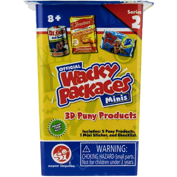 World's Smallest Wacky Packages Minis Series 2 Mystery Pack