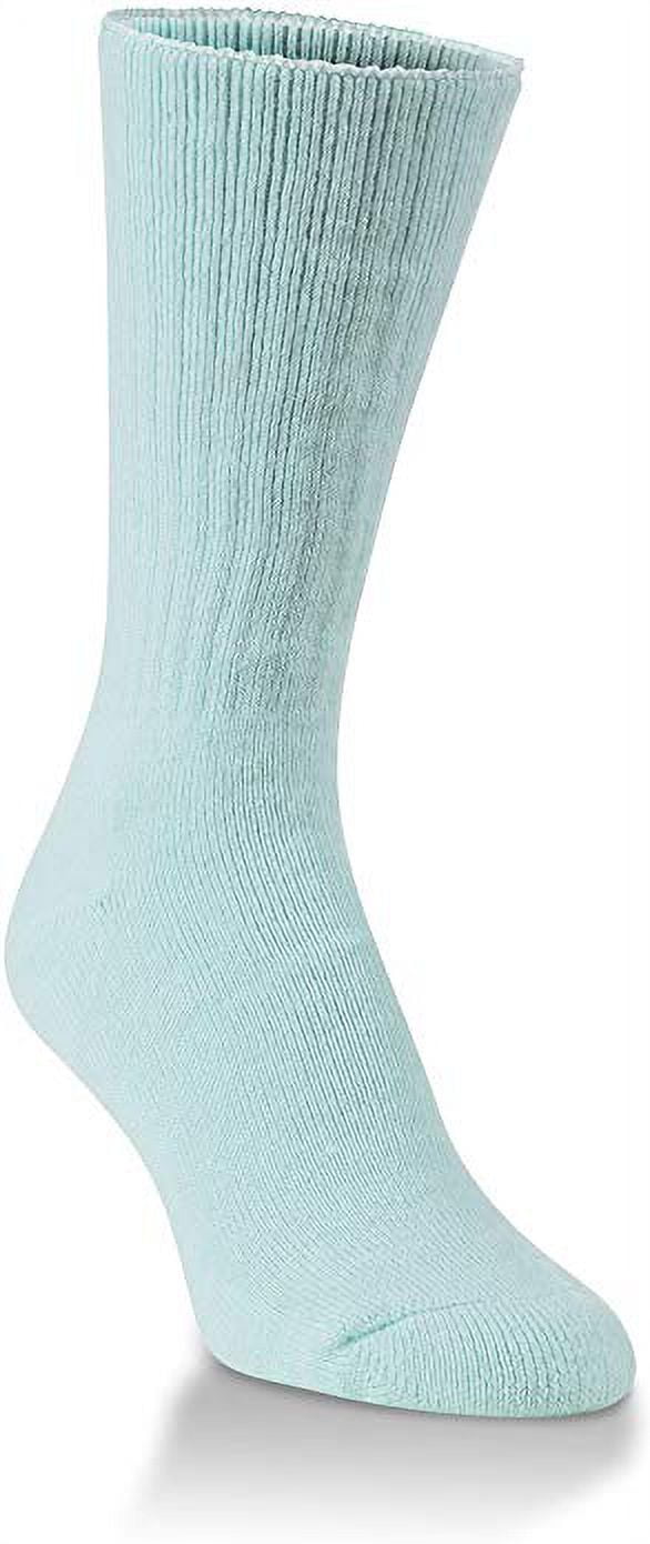 World's Softest Men's/Women's Classic Collection Crew Socks (Large, Sea