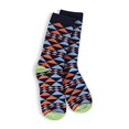 thumbnail image 1 of World's Softest Socks - MC Triangle Plaid Crew - Tadpole Triangle - Youth L, 1 of 1