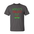 thumbnail image 1 of World's Tallest Elf Sarcastic Humor Graphic Novelty Funny Tall T Shirt, 1 of 1