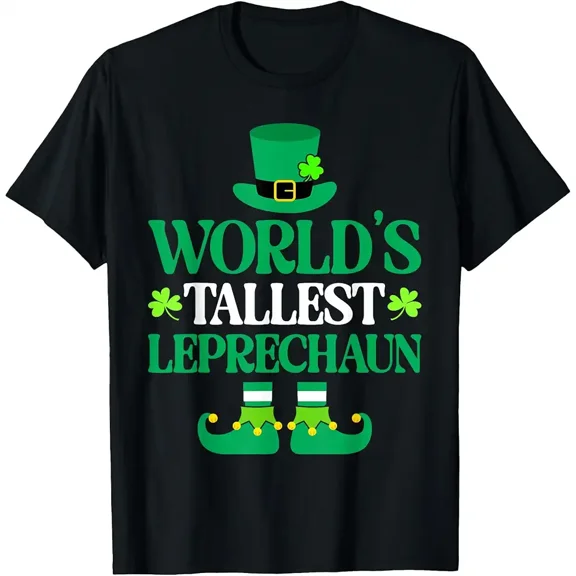 World’s Tallest Leprechaun - Irish St Patrick's Day T-Shirt