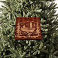 thumbnail image 1 of World's best dad Fisherman - Cedar Ornament, 1 of 4