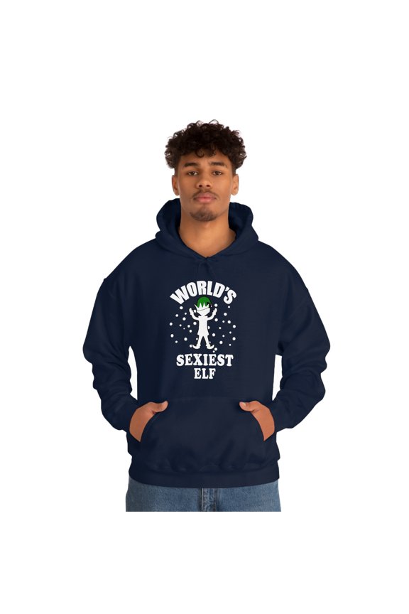 World's sexiest elf Unisex Hoodie, S-5XL Holidays Xmas Christmas Elves