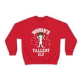 thumbnail image 1 of World's tallest elf Unisex Sweatshirt, S-2XL Holidays Xmas Christmas Elves, 1 of 9