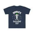 thumbnail image 1 of World's tallest elf Unisex T-shirt, S-3XL Holidays Xmas Christmas Elves, 1 of 2