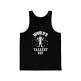 thumbnail image 1 of World's tallest elf Unisex Tank Top, XS-2XL Holidays Xmas Christmas Elves, 1 of 2