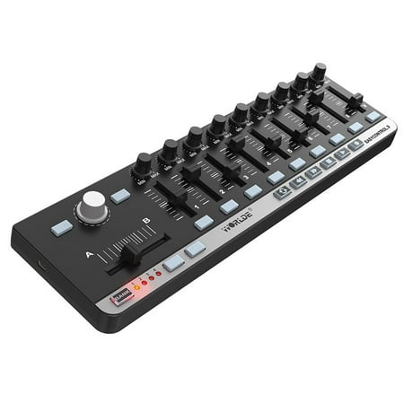 Worlde EasyControl.9 Portable Mini USB 9 Slim-Line Control MIDI Controller