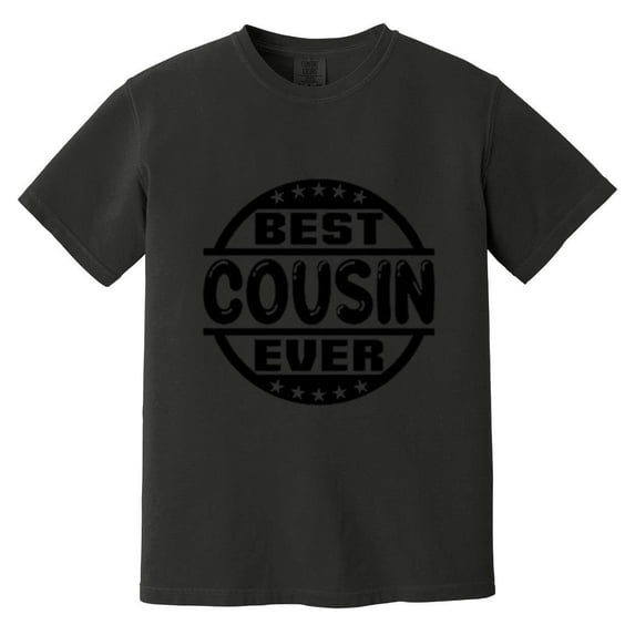 Worlds Best Cousin Ever Funny Family Reunion Member Gift Comfort Color T-Shirt, Unisex, up to size 4XL