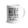 thumbnail image 1 of Worlds Best Farter Coffee Mugs 15 OZ Sublimation Mugs,Double-sided Printing Ceramic Cups Ceramic Mugs for Coffee,Tea,Hot Cocoa, 1 of 4
