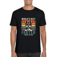 thumbnail image 1 of Worlds Best Farter I Mean Father Dad Dog Funny Pet Joke T-Shirt, for men & women, up to size 5XL, 1 of 3