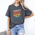 thumbnail image 1 of Worlds Best Farter I Mean Father Funny Dad Joke Cool Fun T-Shirt, for men & women, up to size 5XL, 1 of 3