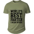 thumbnail image 1 of Worlds Best Farter I Mean Father T Shirt, Worlds Greatest Farter I Mean Father Shirts For Men, 1 of 6