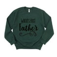 thumbnail image 1 of Worlds Best Father Funny Dad Joke Humor Sarcasm Cute Top Sweatshirt, for men & women, up to size 5XL, 1 of 3