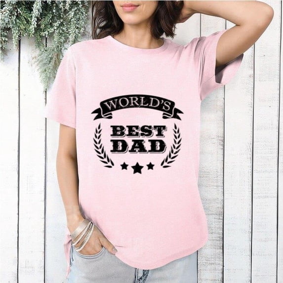 Worlds Best Father Gift For Dad Sayings Awesome Cool Fun T-Shirt, for men & women, up to size 5XL