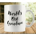 thumbnail image 1 of Worlds Best Grandma 11Oz Mug, Double Side Printed White Coffee Mug Perfect Funny Gift For Everyone, 1 of 6