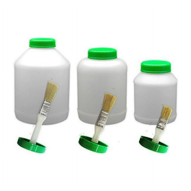 Worlds Best Hoof Oil 188916 Hoof Oil Jar with Brush 16 oz