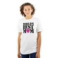 thumbnail image 1 of Worlds Best Mom Cool Mother's Day Women's Plus Size Graphic Tee Brisco Brands 2X, 1 of 5