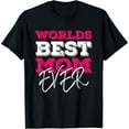 thumbnail image 1 of Worlds Best Mom Ever Graphic T-Shirt Women Short Sleeve Mother's Day Gift, 1 of 6