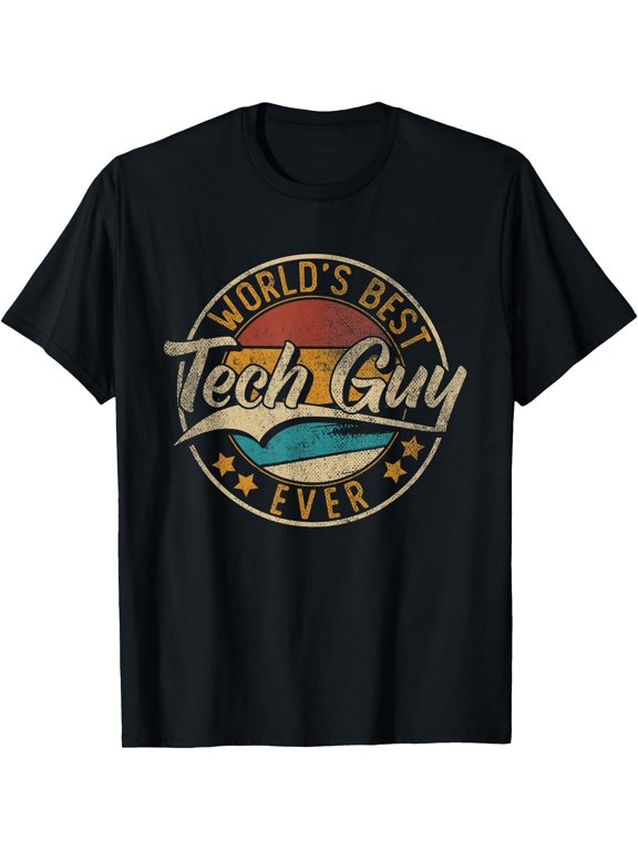 Worlds Best Tech Guy | Programmer | IT Computer T-Shirt