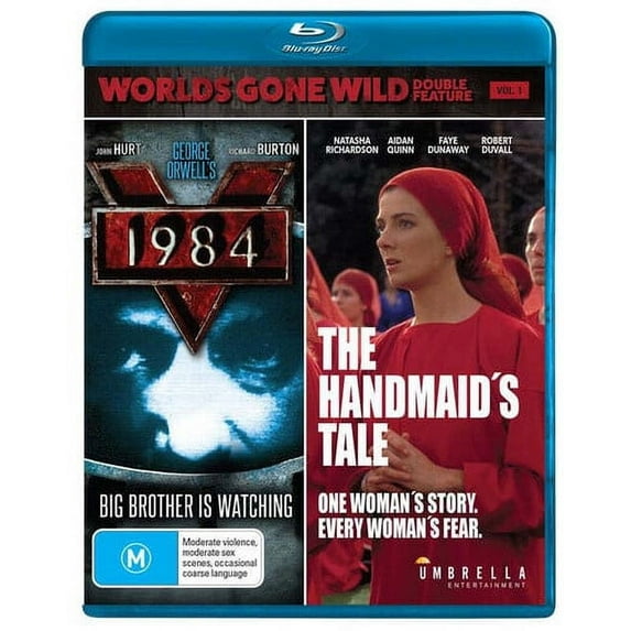 Worlds Gone Wild Double Feature Volume 1: 1984 / The Handmaid's Tale (Blu-ray)