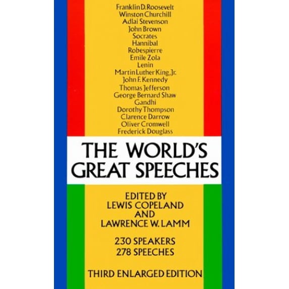 Pre-Owned World's Greatest Speeches (Paperback) 0486204685 9780486204680