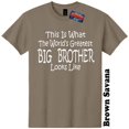 thumbnail image 1 of Worlds Greatest Big Brother Funny T-Shirt Gender Reveal Baby Shower Tee, 1 of 5
