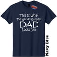 thumbnail image 1 of Worlds Greatest Dad Funny Fathers Day T-Shirt Gender Reveal Baby Shower The Twisted Donut, 1 of 5