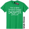 thumbnail image 1 of Worlds Greatest Daughter Funny T-Shirt, 1 of 5