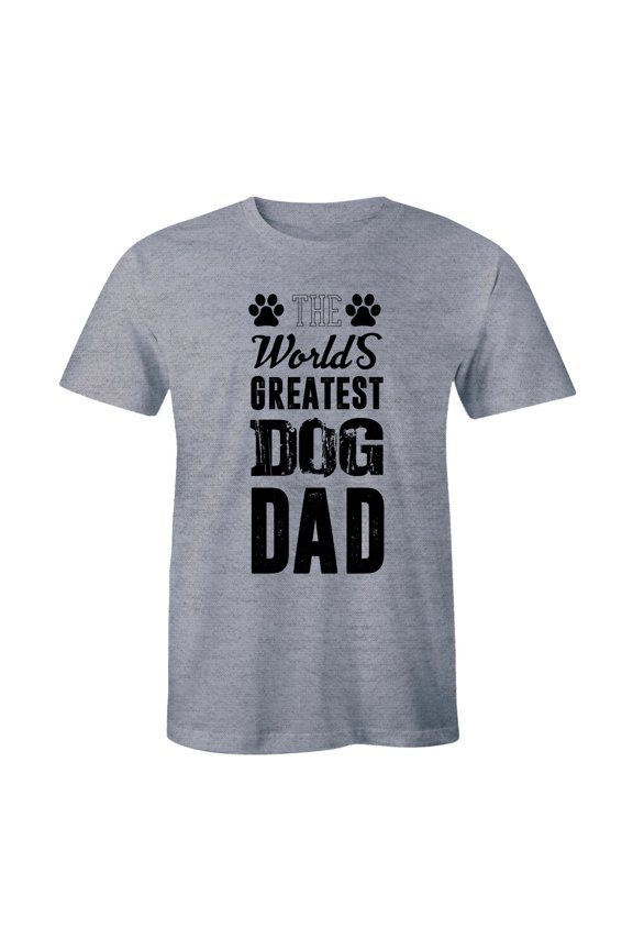 Worlds Greatest Dog Dad - Father'S Day Dog Lover Mens T-Shirt All Size S-5XL