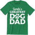 thumbnail image 1 of Worlds Greatest Dog Dad Funny Cool Father's Day Novelty Dogs Lover Mens T-Shirt, 1 of 4