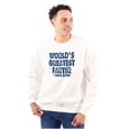 thumbnail image 1 of Worlds Greatest Farter I Mean Father Men's Crewneck Sweatshirt Brisco Brands S, 1 of 6