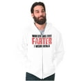 thumbnail image 1 of Worlds Greatest Father I Mean Farter Zip Hoodie Sweatshirt Men Brisco Brands L, 1 of 5