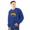 thumbnail image 1 of Worlds Greatest Father Trophy Dad Men's Crewneck Sweatshirt Brisco Brands L, 1 of 6